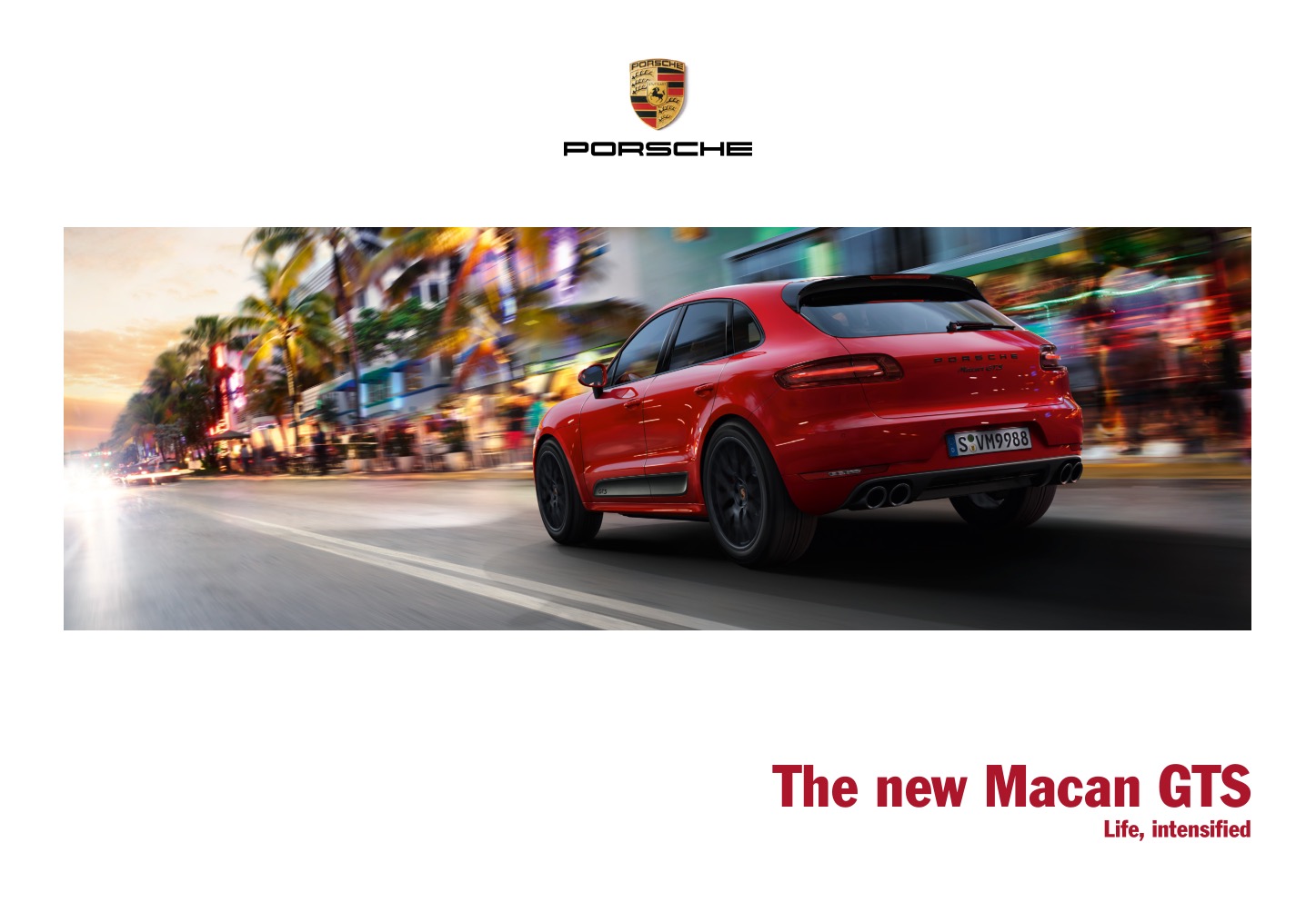 2016 Porsche Macan GTS Brochure Page 14